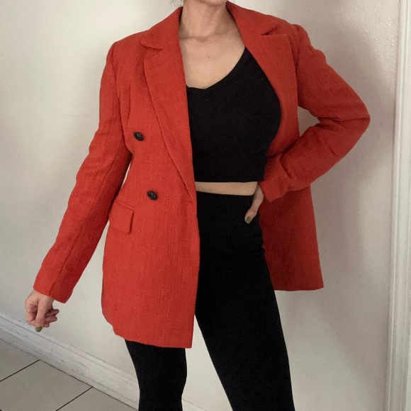JustFab Oversized Blazer - Picture 2 of 6